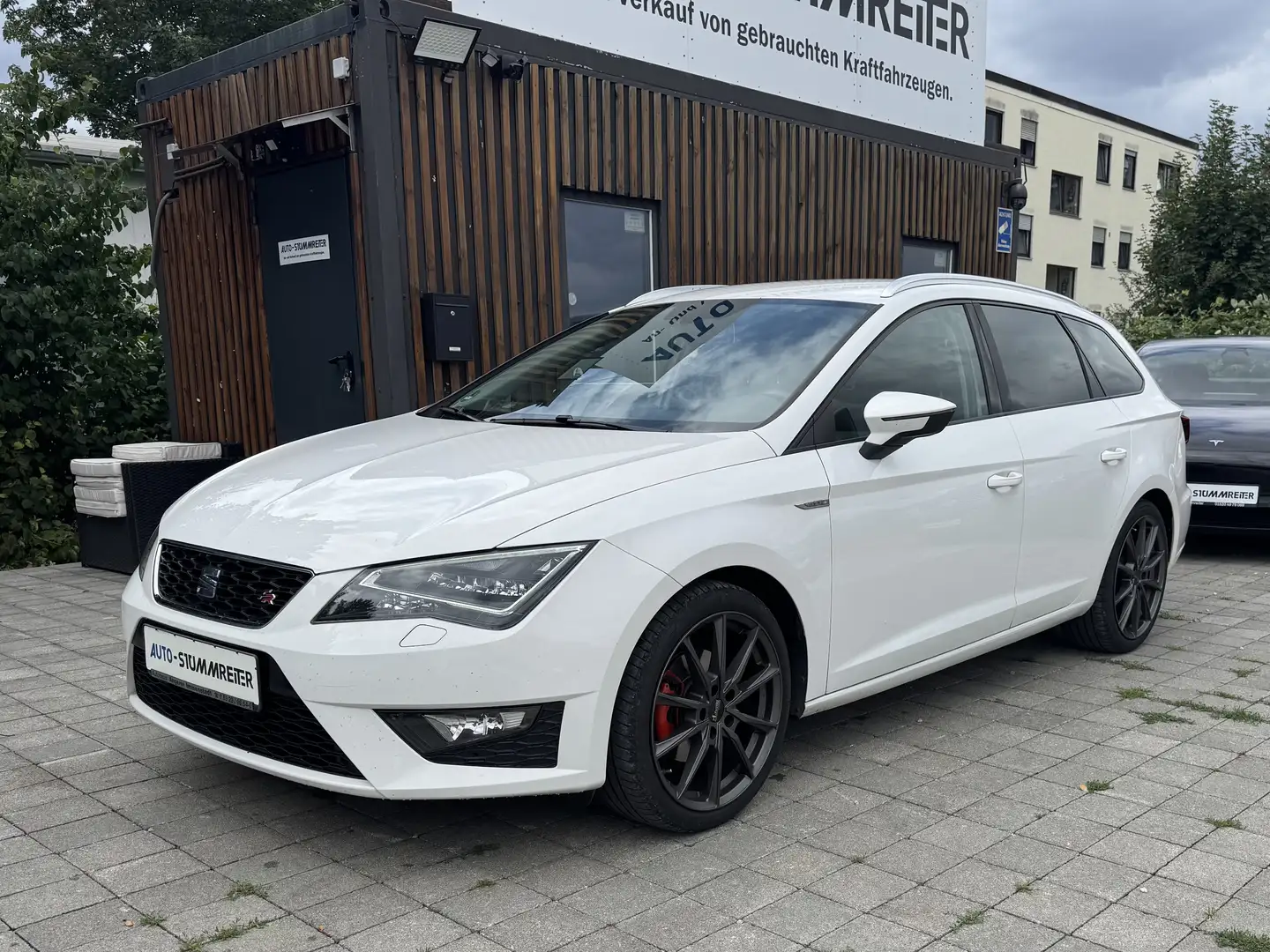 SEAT Leon ST FR 2.0 TDI Klimaaut SHZ LED Euro6 Білий - 2