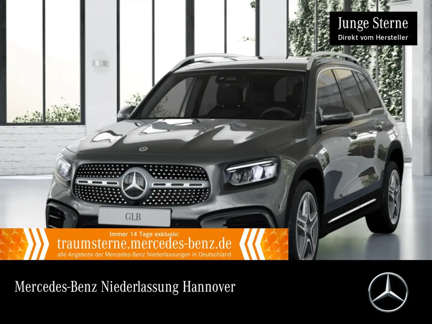 Mercedes-Benz GLB 200 AMG+AHK+LED+KAMERA+TOTW+KEYLESS+7G Grau - 1