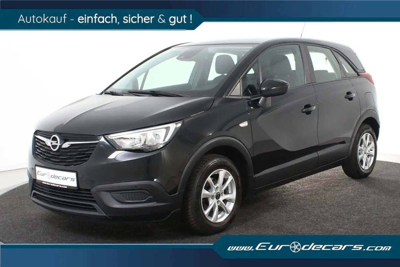 Opel Crossland X Edition *1.Hand*Navi*SHZ*Kamera* Schwarz - 1