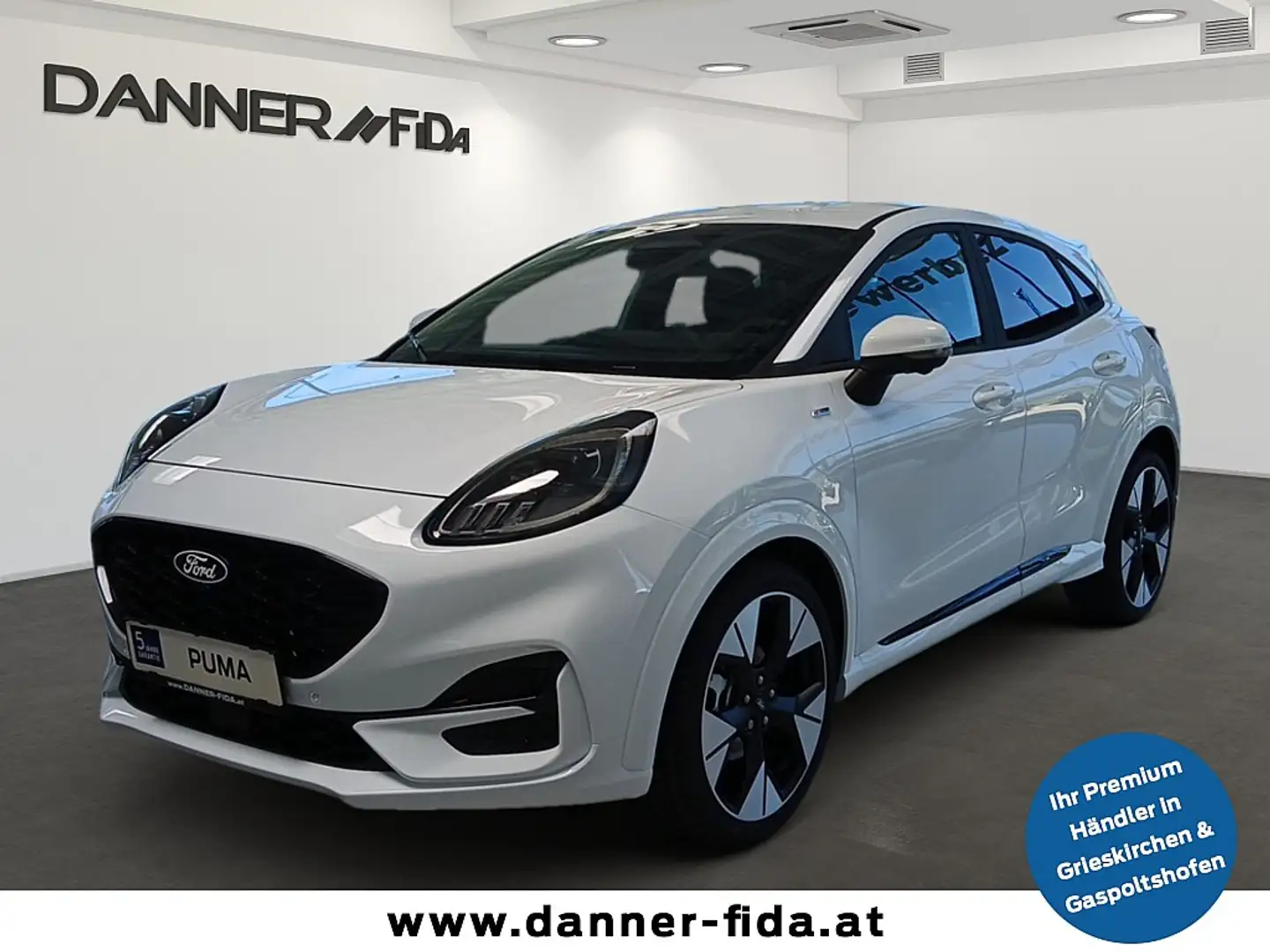 Ford Puma ST-LINE X 125PS EcoBoost/Benzin Mild-Hybrid (PR... Wit - 1