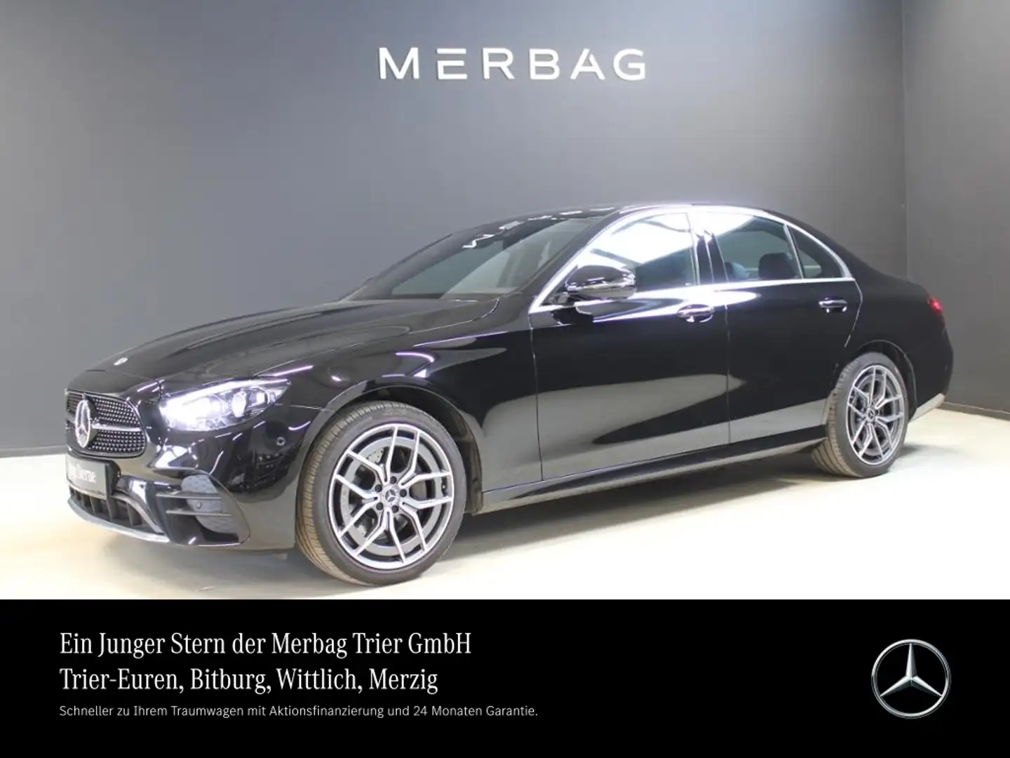 Mercedes-Benz E 220 d  *AMG Ext Distronic Head Wide Multibeam Schwarz - 1