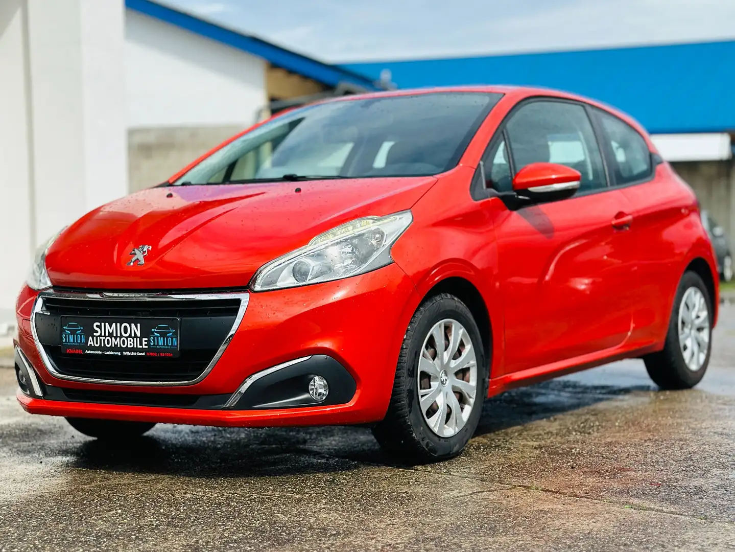 Peugeot 208 Scheckheft/ TÜV & INSP NEU Orange - 1