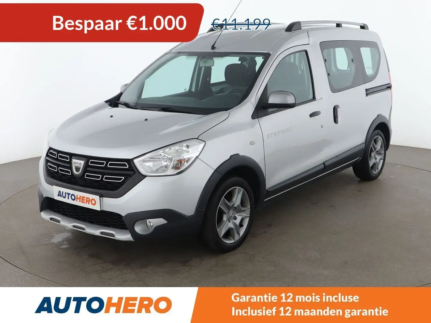 Dacia Dokker 1.5 dCi Diesel Stepway Gris - 1