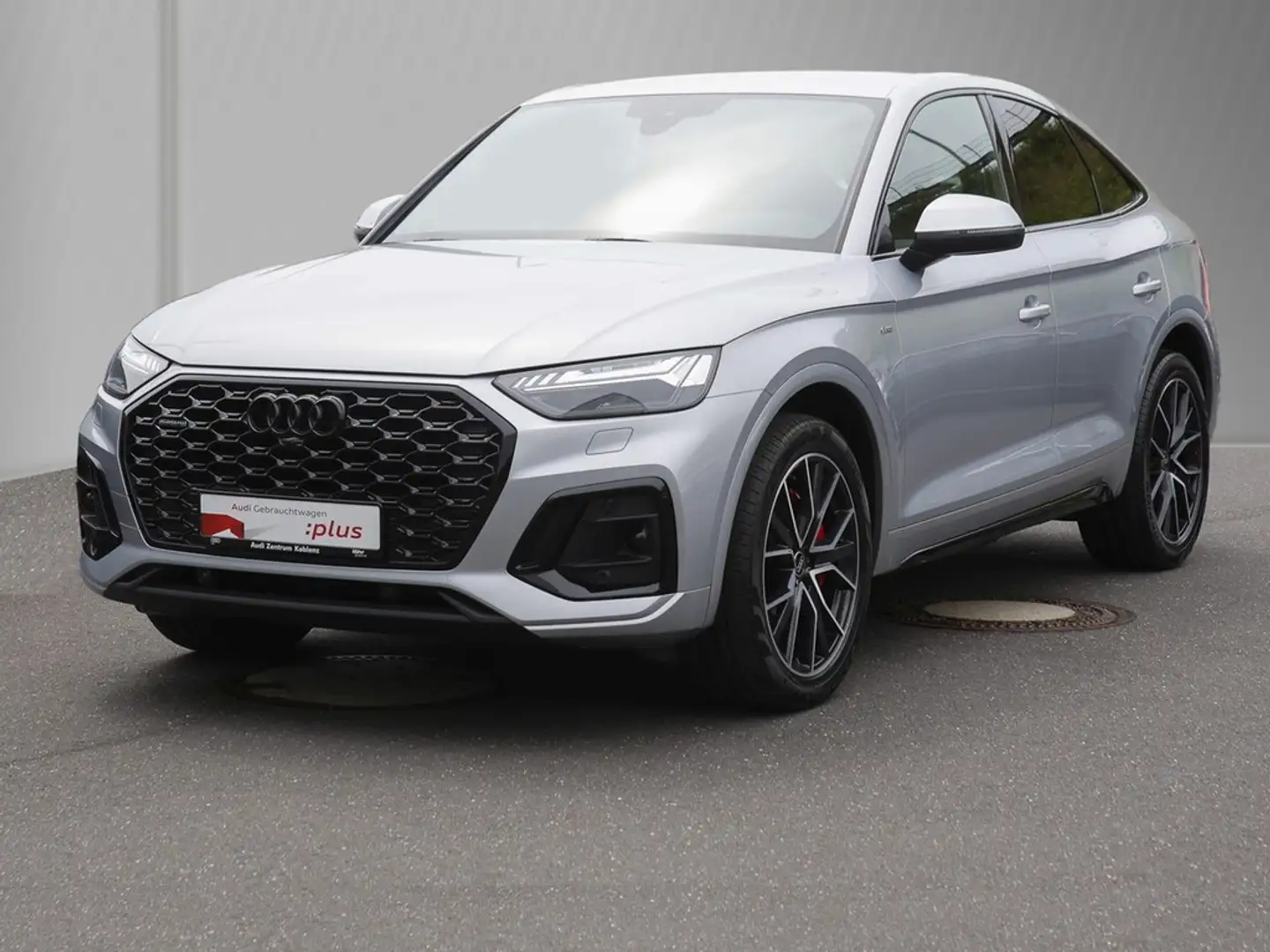 Audi Q5 Sportback 50 TDI S line Matrix AHK Headup B&O Silber - 2
