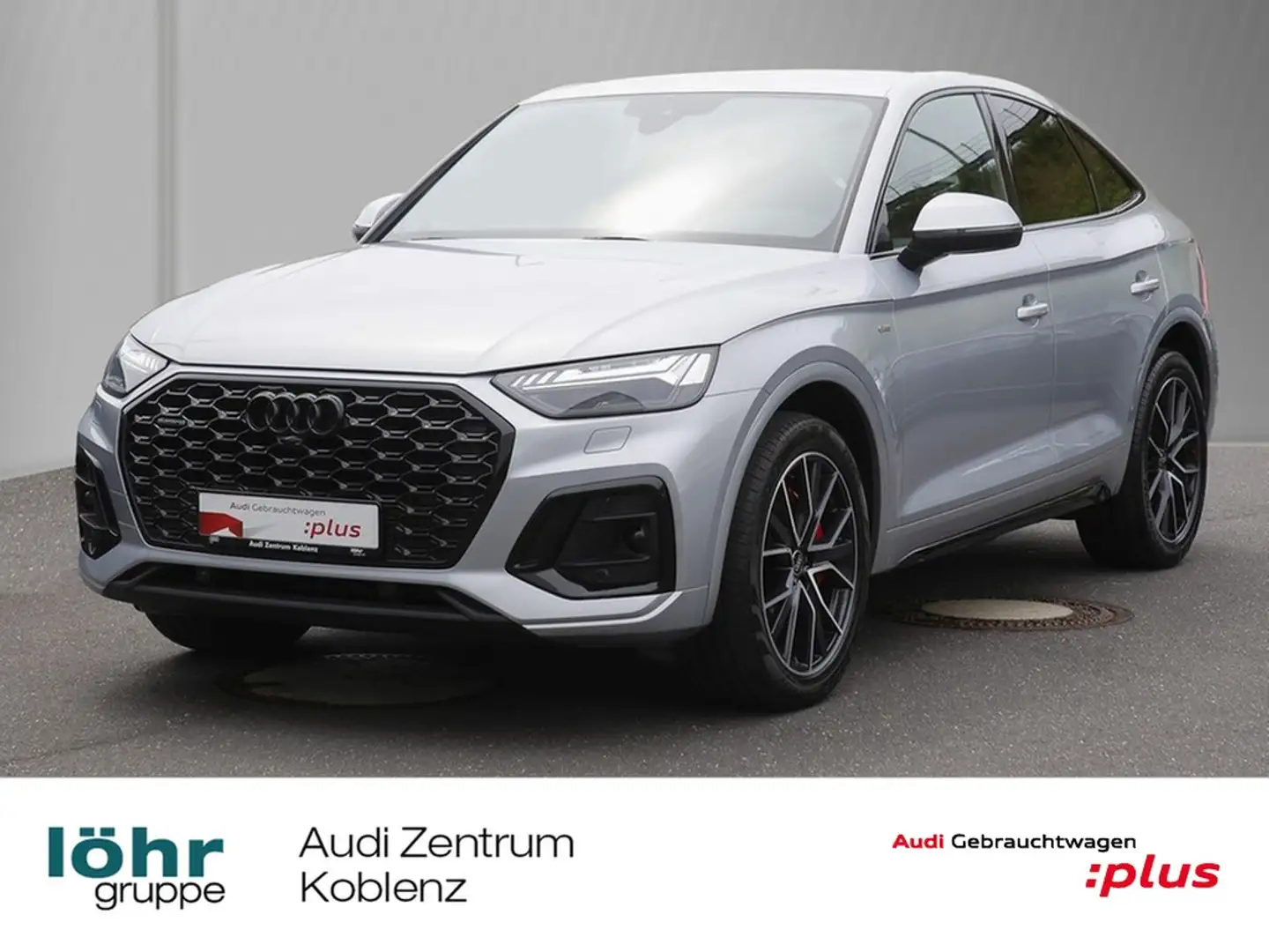 Audi Q5 Sportback 50 TDI S line Matrix AHK Headup B&O Silber - 1