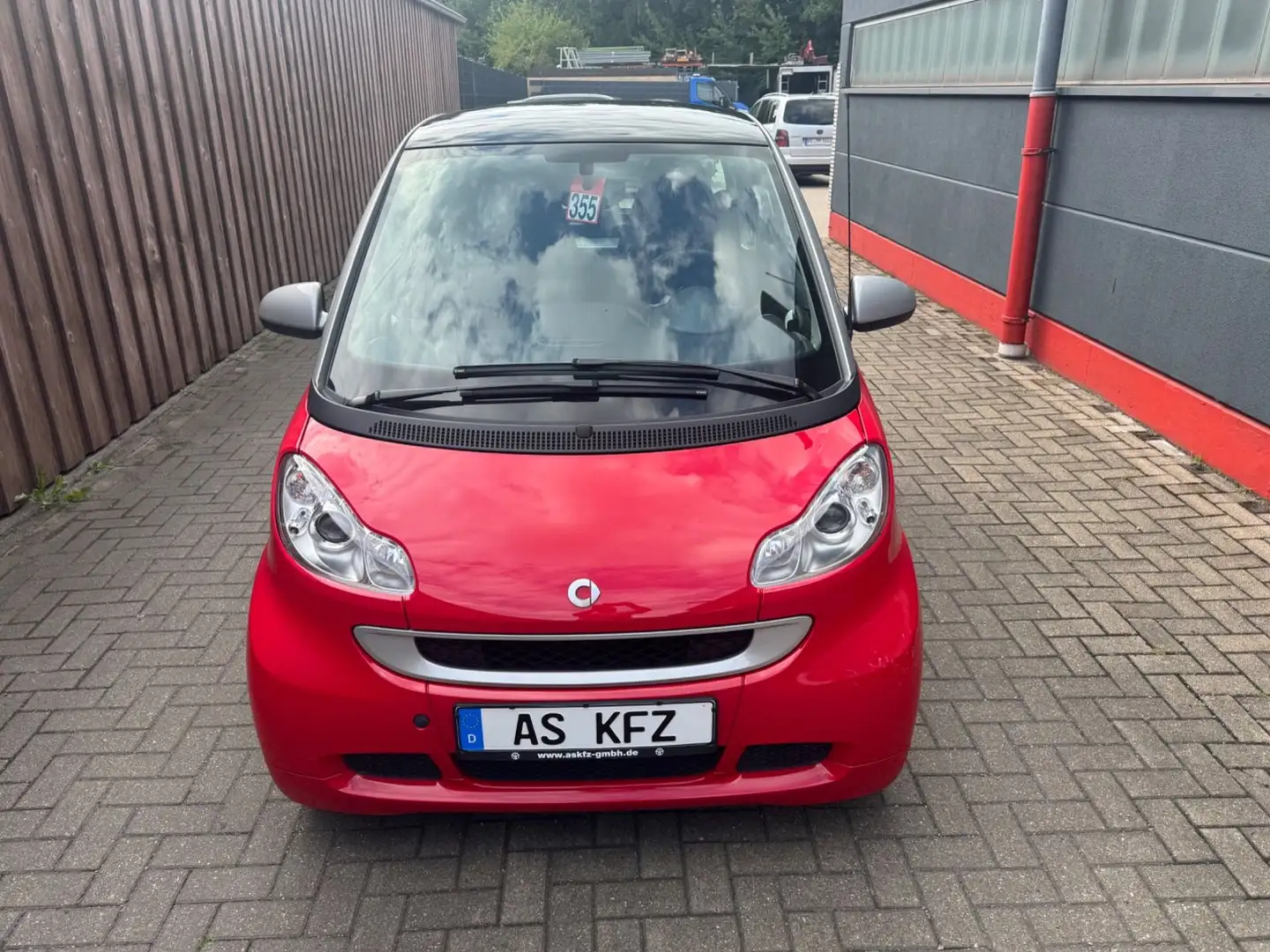 smart forTwo 451 Coupe Klima Panorama Radio Alu´s Rouge - 2
