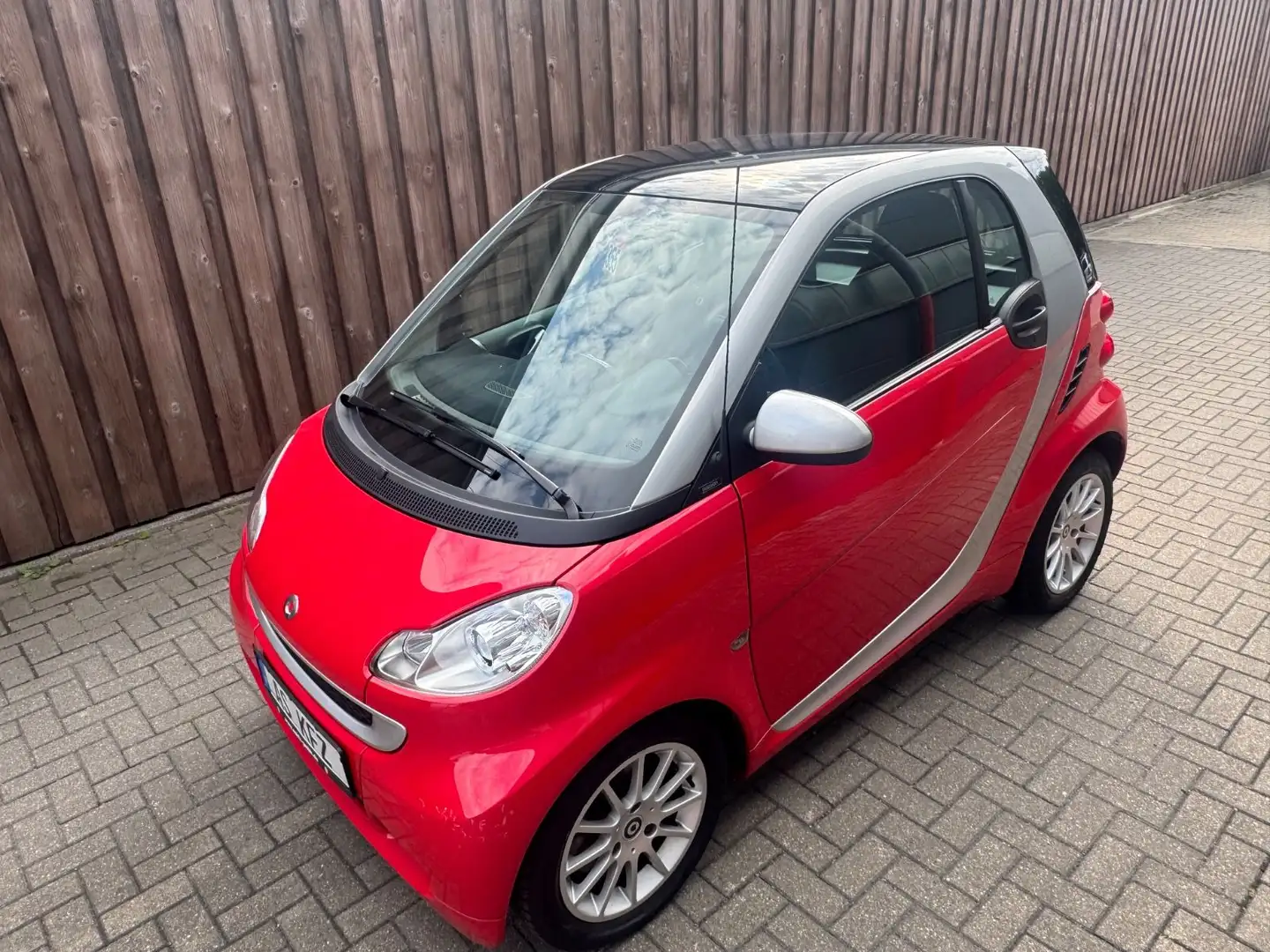 smart forTwo 451 Coupe Klima Panorama Radio Alu´s Rouge - 1