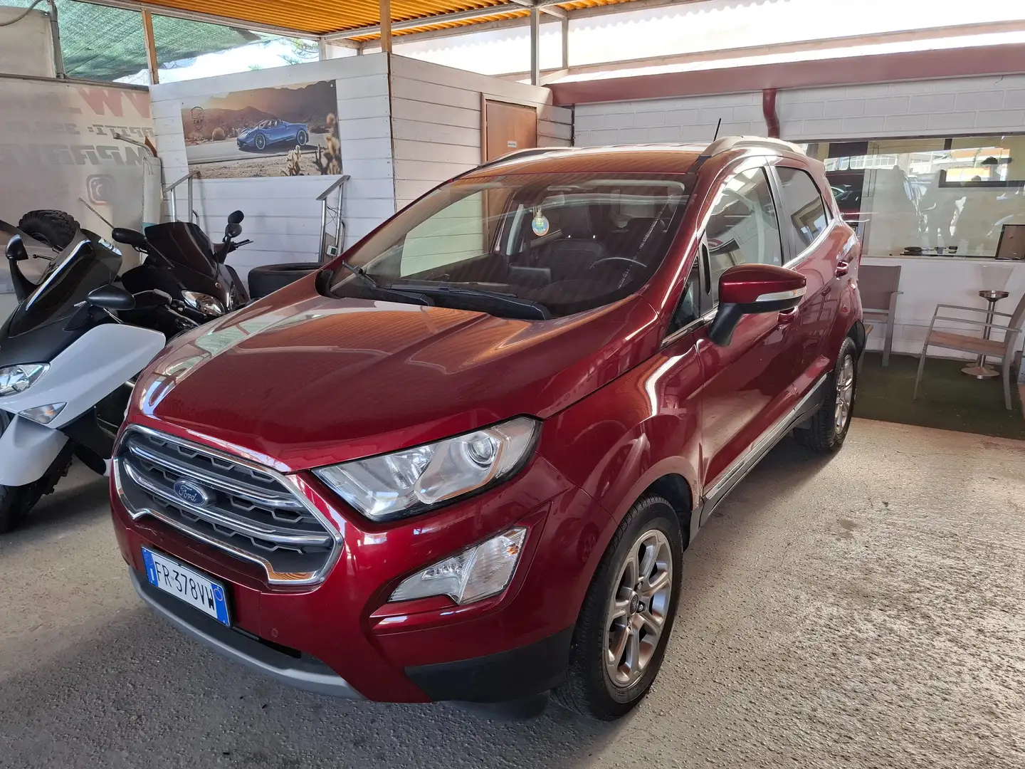 Ford EcoSport EcoSport 1.5 tdci Titanium s Červená - 1