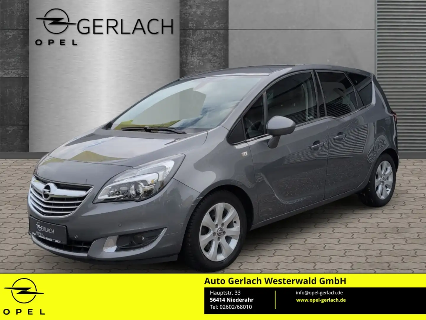 Opel Meriva B Innovation 1.4 Turbo Navi Mehrzonenklima Ambient Silber - 1