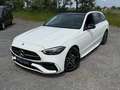 Mercedes-Benz C 180 AMG Line nieuw model met panoramisch open dak Blanc - thumbnail 1