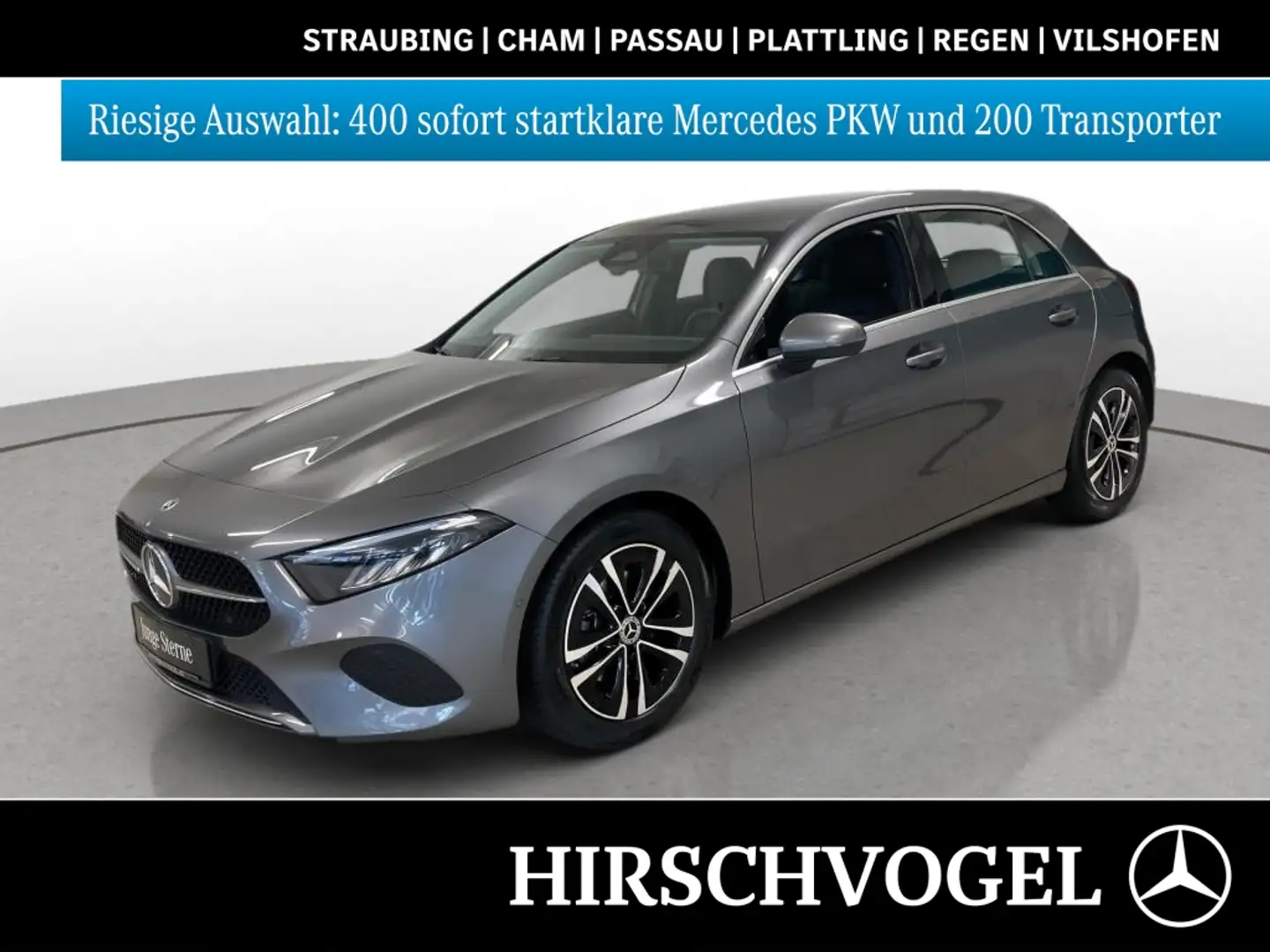 Mercedes-Benz A 180 Progressive Line+MBUX+Navi-Pr.+LED+Kam+PDC Gris - 1