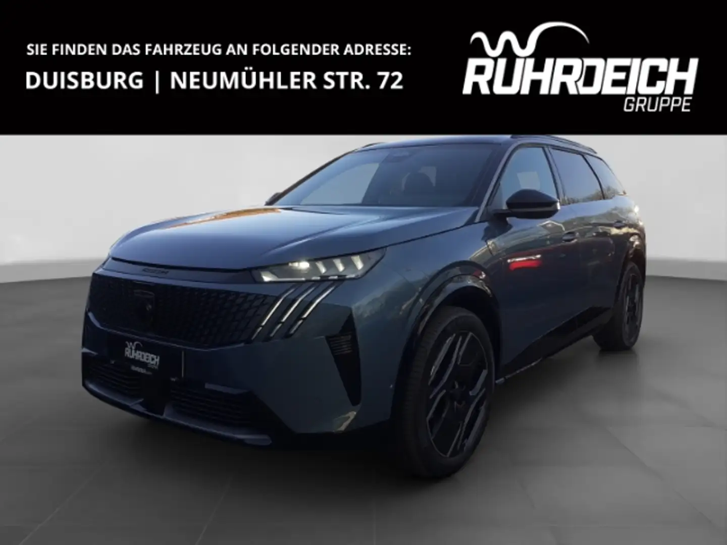 Peugeot 5008 GT Elektro 210 +Leder+Pano+NAV+360KAM+ACC+el.HKL+ Blau - 1