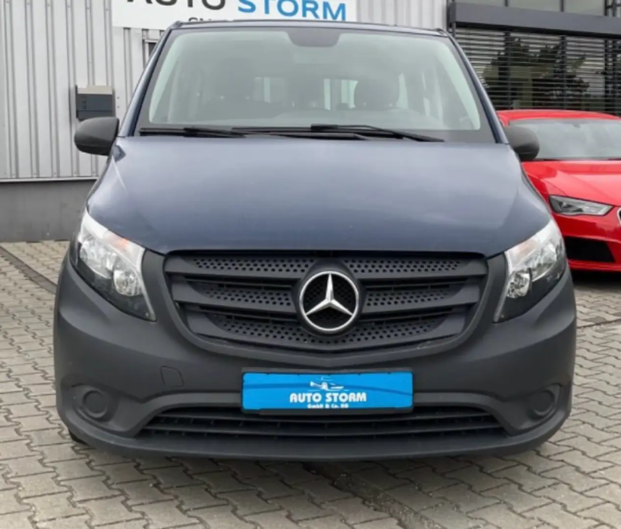Mercedes-Benz Vito 8 posti c. aut navi pdc doppia porta extra long Blu/Azzurro - 1