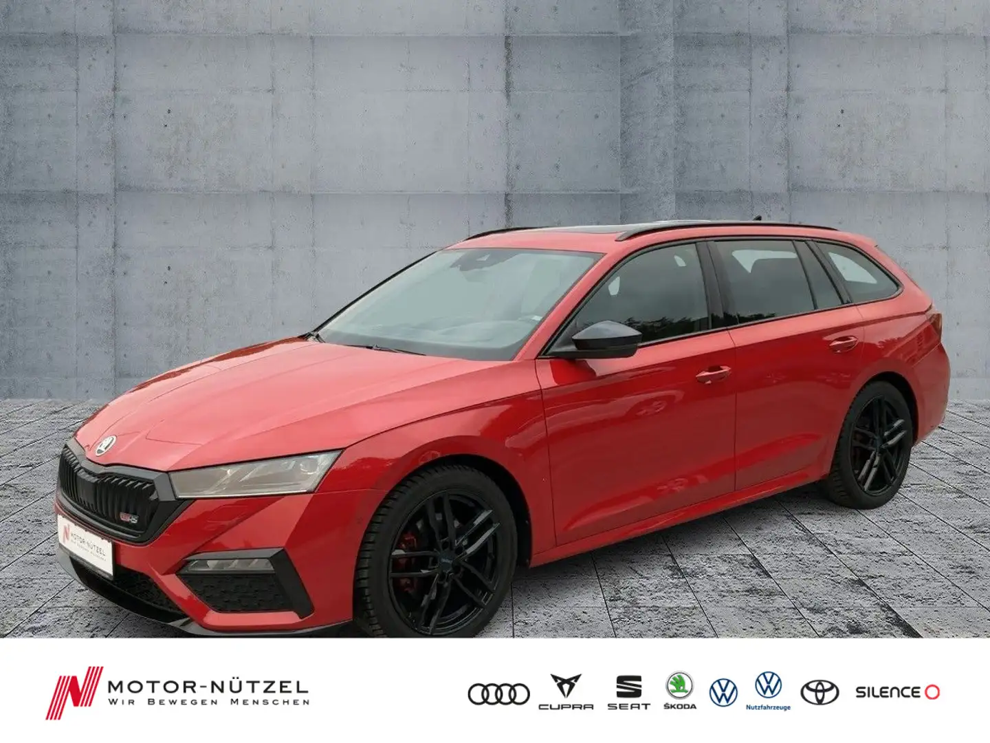 Skoda Octavia Combi RS 2.0 TDI DSG MATRIX+NAV+AHK+PANO Rouge - 1