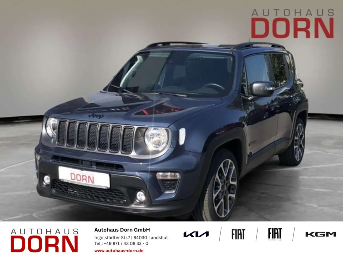 Jeep Renegade S Plug-In-Hybrid 4xe Kamera Sitz-/Lenkr Blau - 1