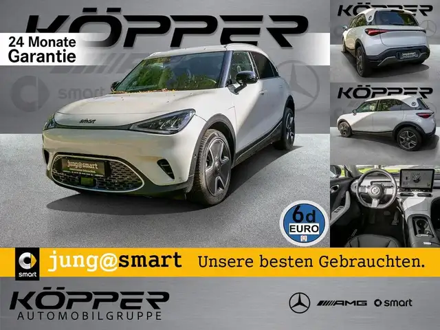 Smart #1 Pulse White Edition Allrad Pano Head Up Kamera Navi/Pano. Dach/Keyless Start/Klima/LED/Sitzhzg./eSitz./Linguatronic