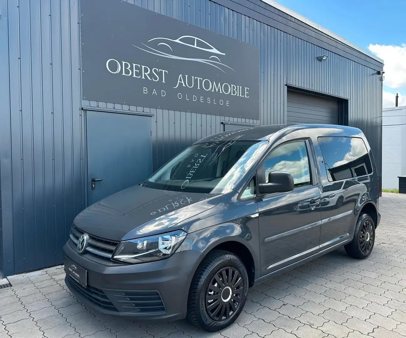 Volkswagen Caddy 1.Hand*Scheckheft*Service Neu*Tüv Neu* Grigio - 2