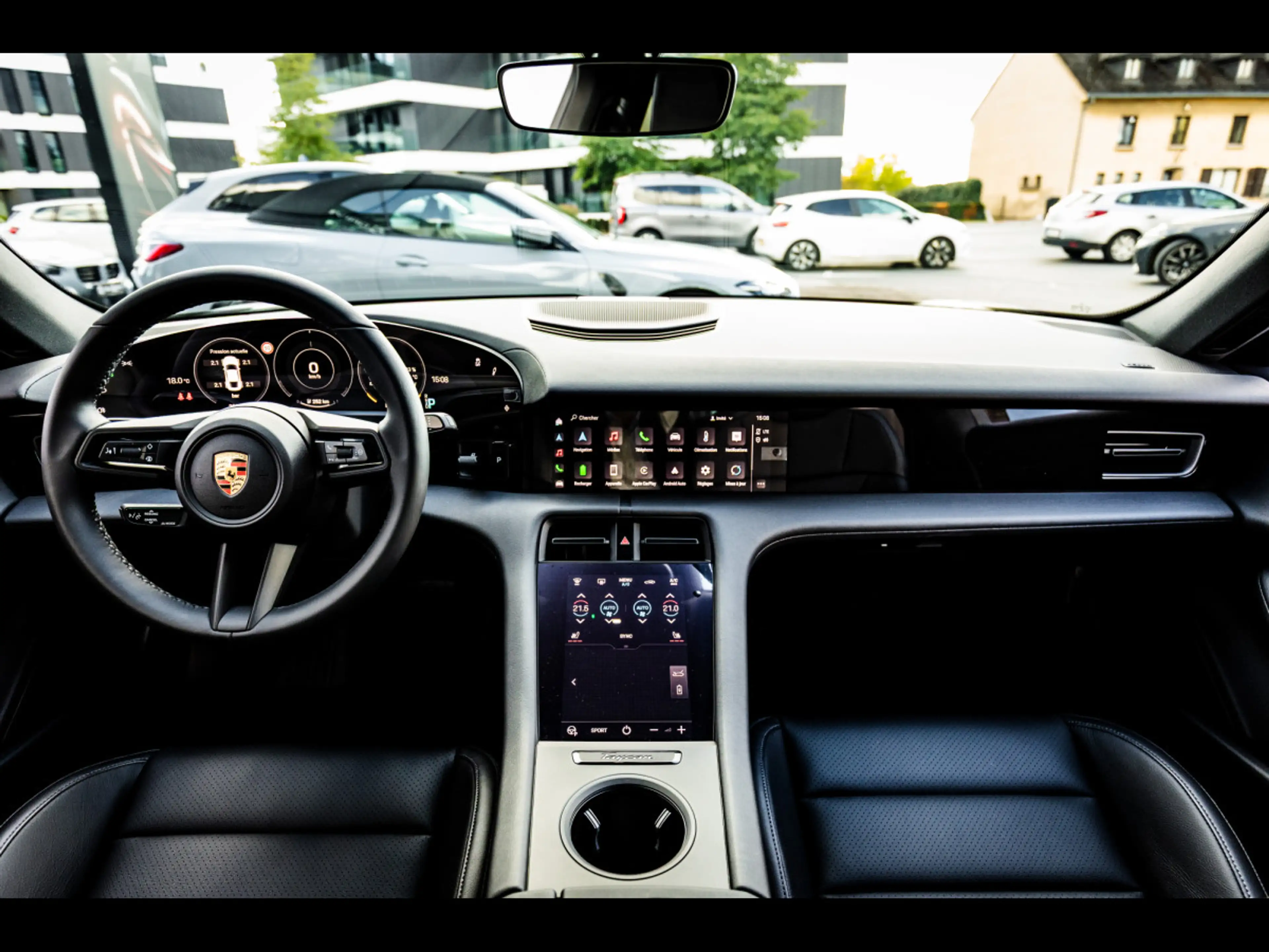 Porsche Taycan 408 CH°DOLOMITE GREY°PANO°22' TAYCAN TURBO WHEELS — photo 14