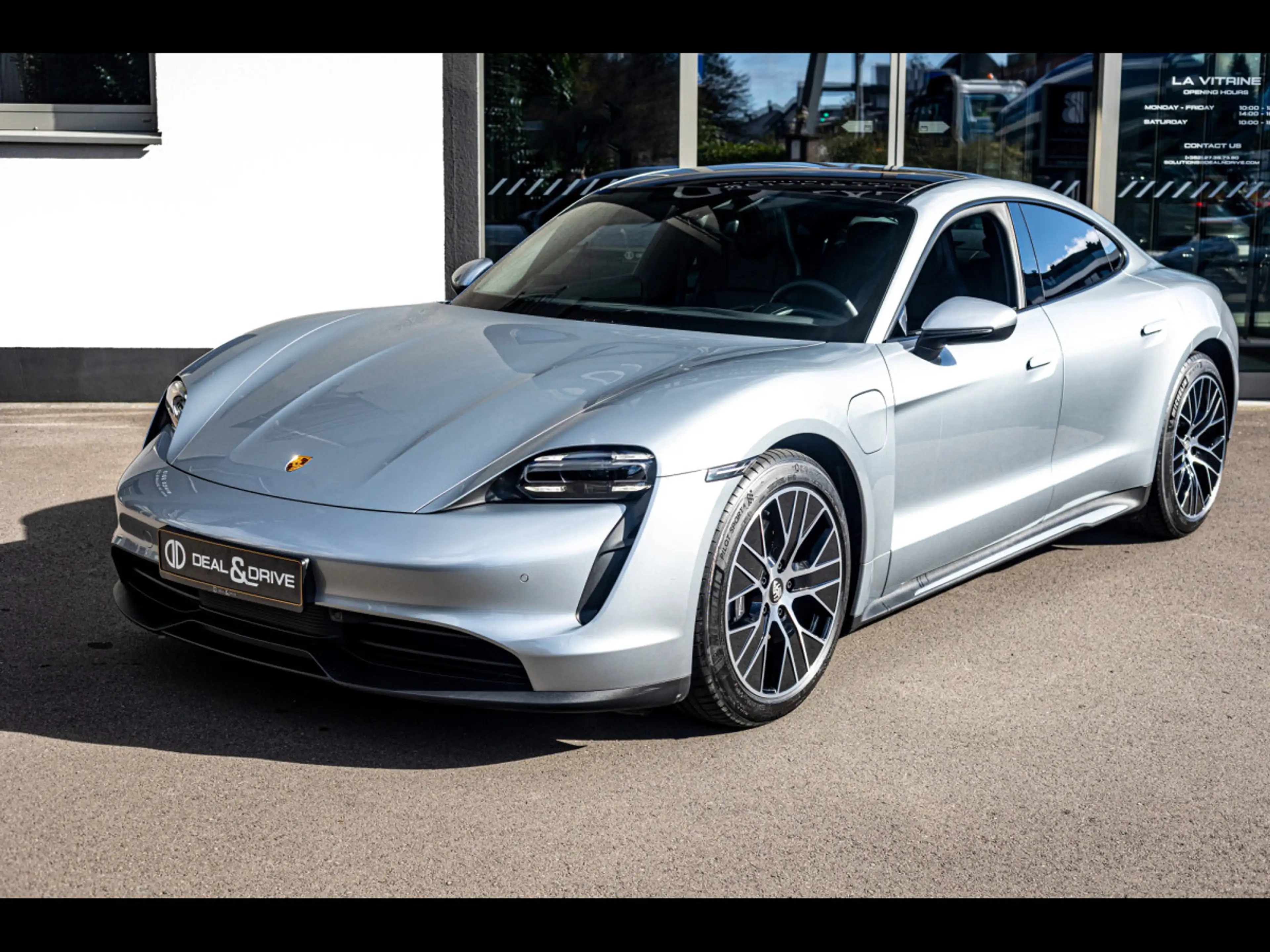 Porsche Taycan 408 CH°DOLOMITE GREY°PANO°22' TAYCAN TURBO WHEELS — photo 5