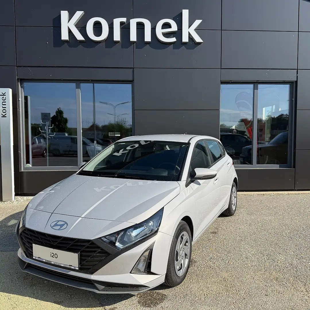 Hyundai i20 1,0 T-GDI Smart Line Grau - 1