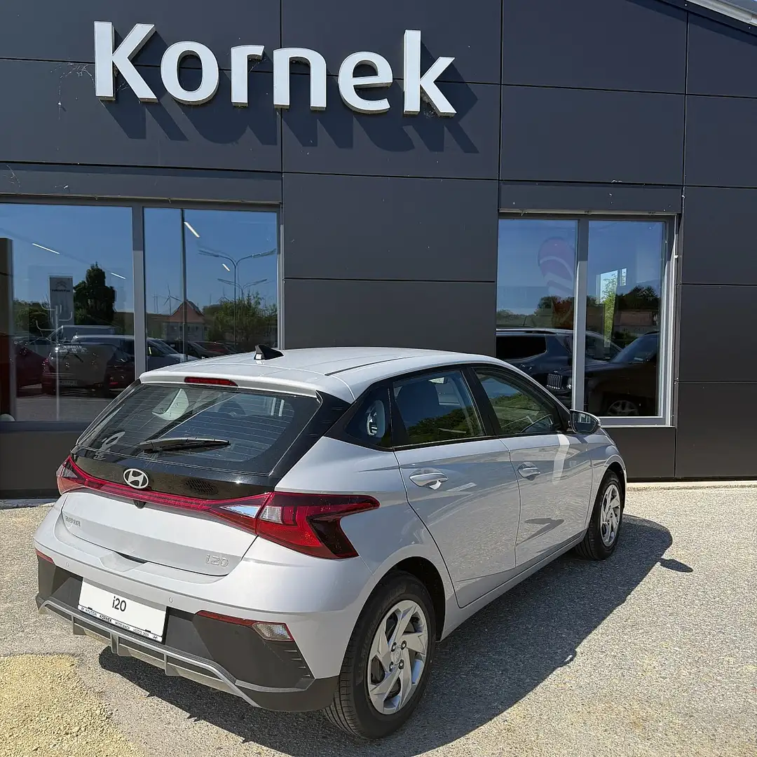 Hyundai i20 1,0 T-GDI Smart Line Grau - 2