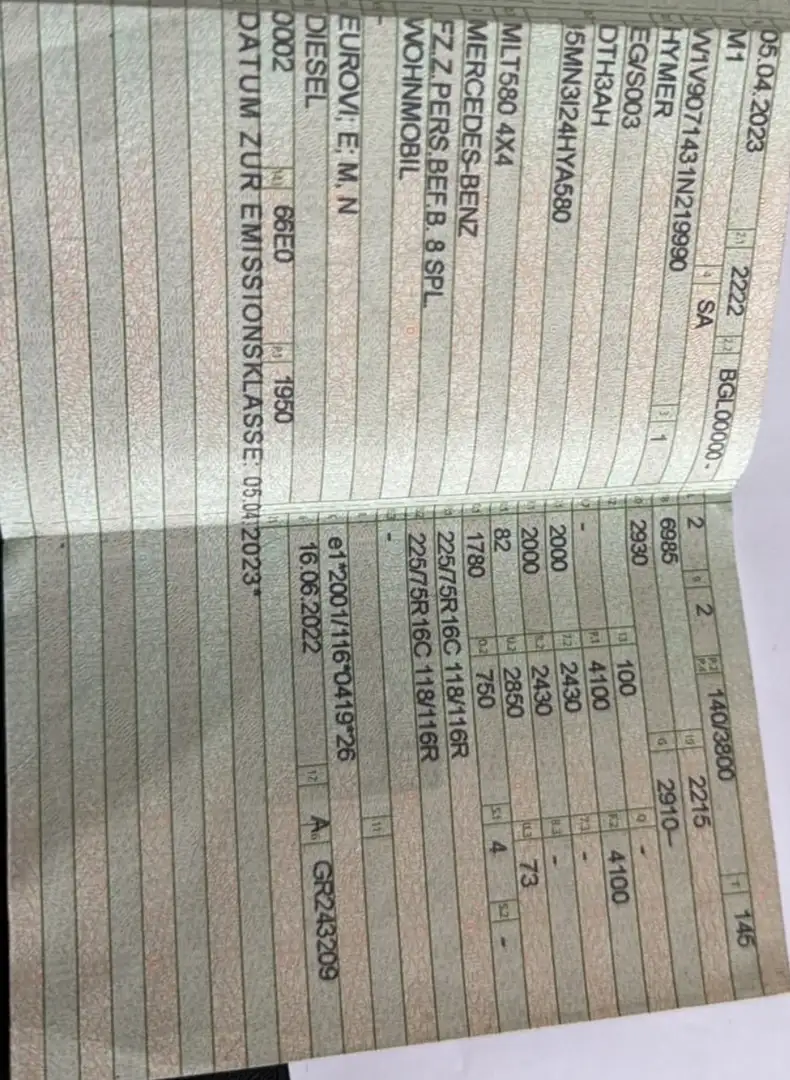 Mercedes-Benz Hymer ML-T 580 4x4 Crossover Bullbar - 2