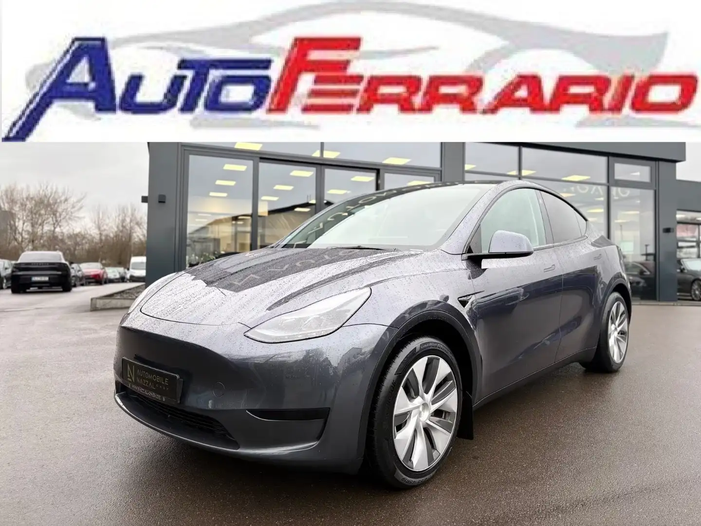 Tesla Model Y RWD CAMERA 360°GUIDA DI 2°LIVELLO PELLE NERA Grigio - 2