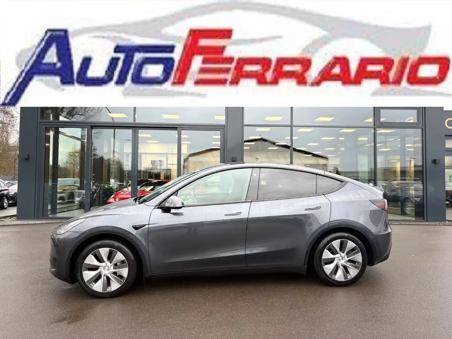 Tesla Model Y RWD CAMERA 360°GUIDA DI 2°LIVELLO PELLE NERA Grigio - 1