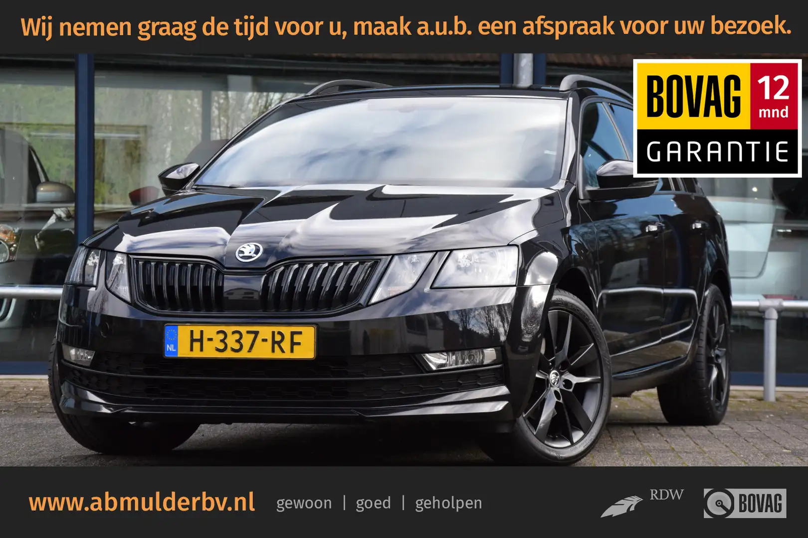 Skoda Octavia Combi 1.5 TSI Greentech Sport Business | NL-Auto | Black - 1