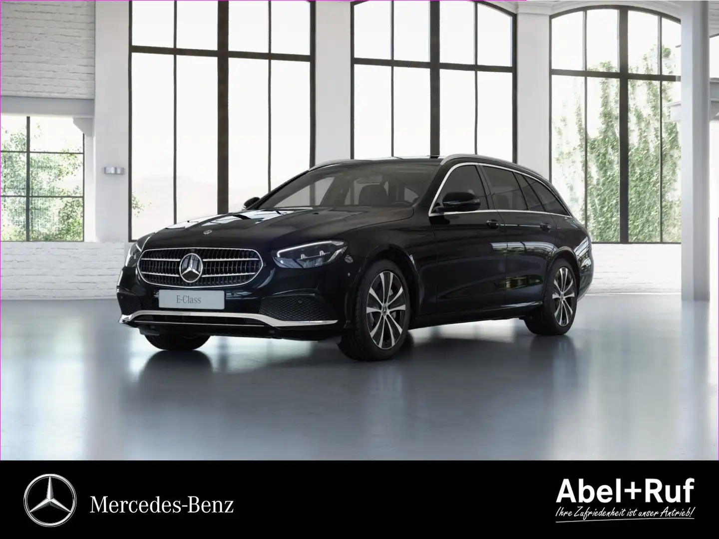 Mercedes-Benz E 300 de T AVANTGARDE+LED+DISTRO+Memory+AHK+360° Чёрный - 1