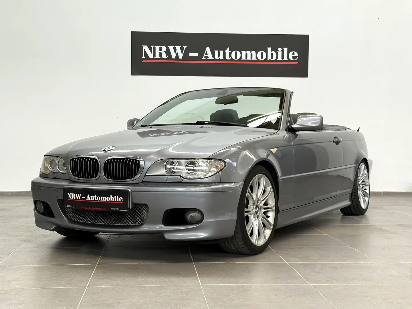 BMW 320 e46*Cabrio 320 Ci*M-Paket ab WERK*SCHALTER*HK* Silber - 1