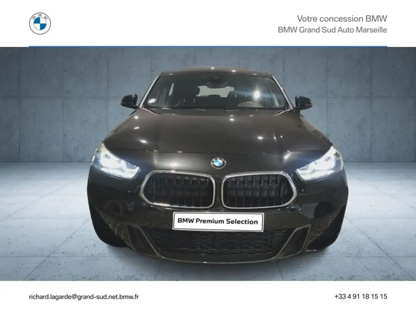 BMW X2 sDrive18iA 136ch M Sport DKG7 Noir - 2