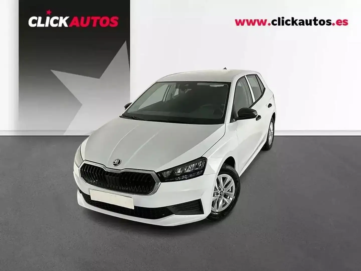 Skoda Fabia 1.0 MPI Essence 59kW Blanc - 1