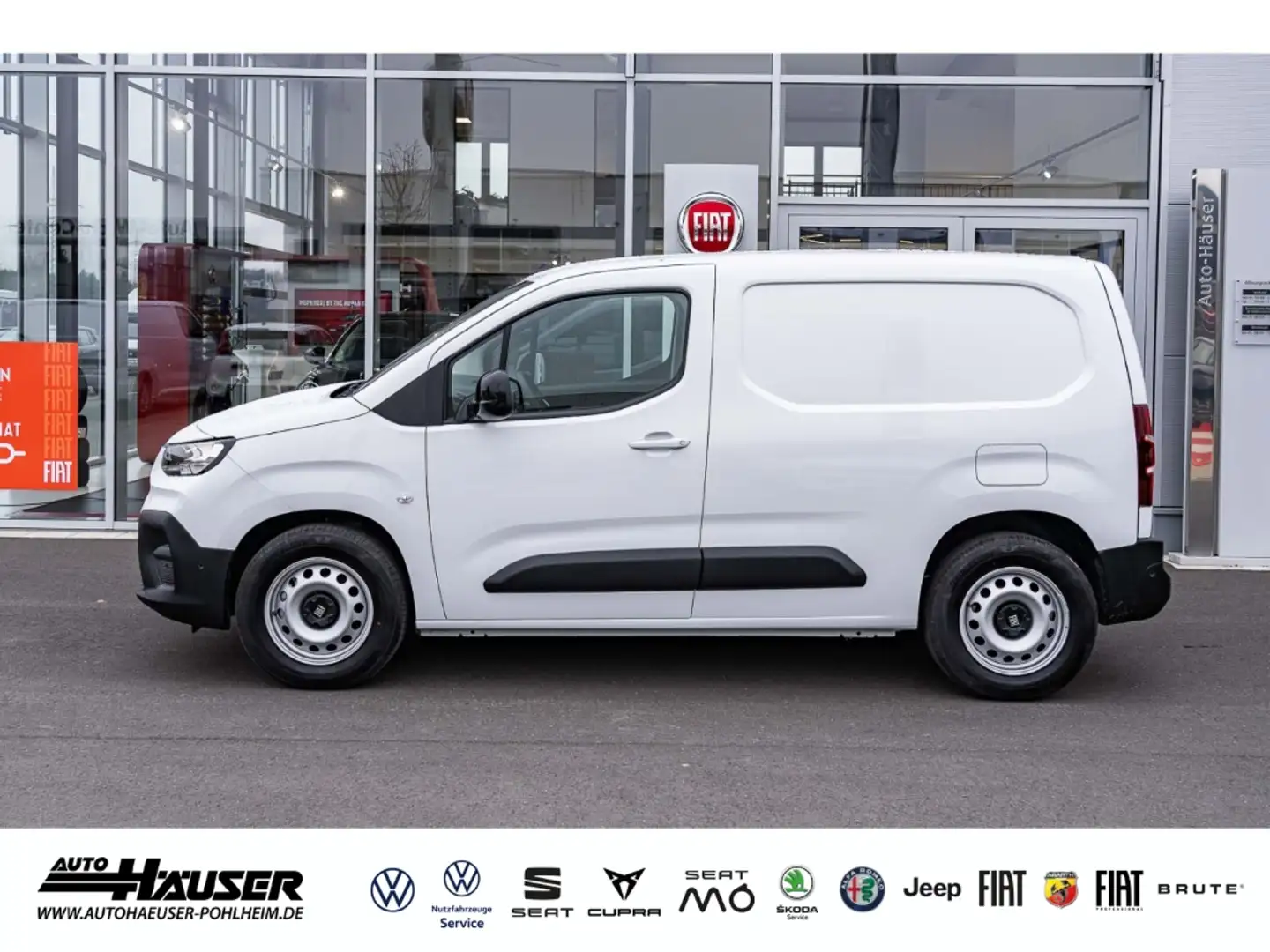Fiat Doblo E-Doblo Kasten S2 L1 50 kWh 100kW MAGIC CARGO COMF Biały - 2