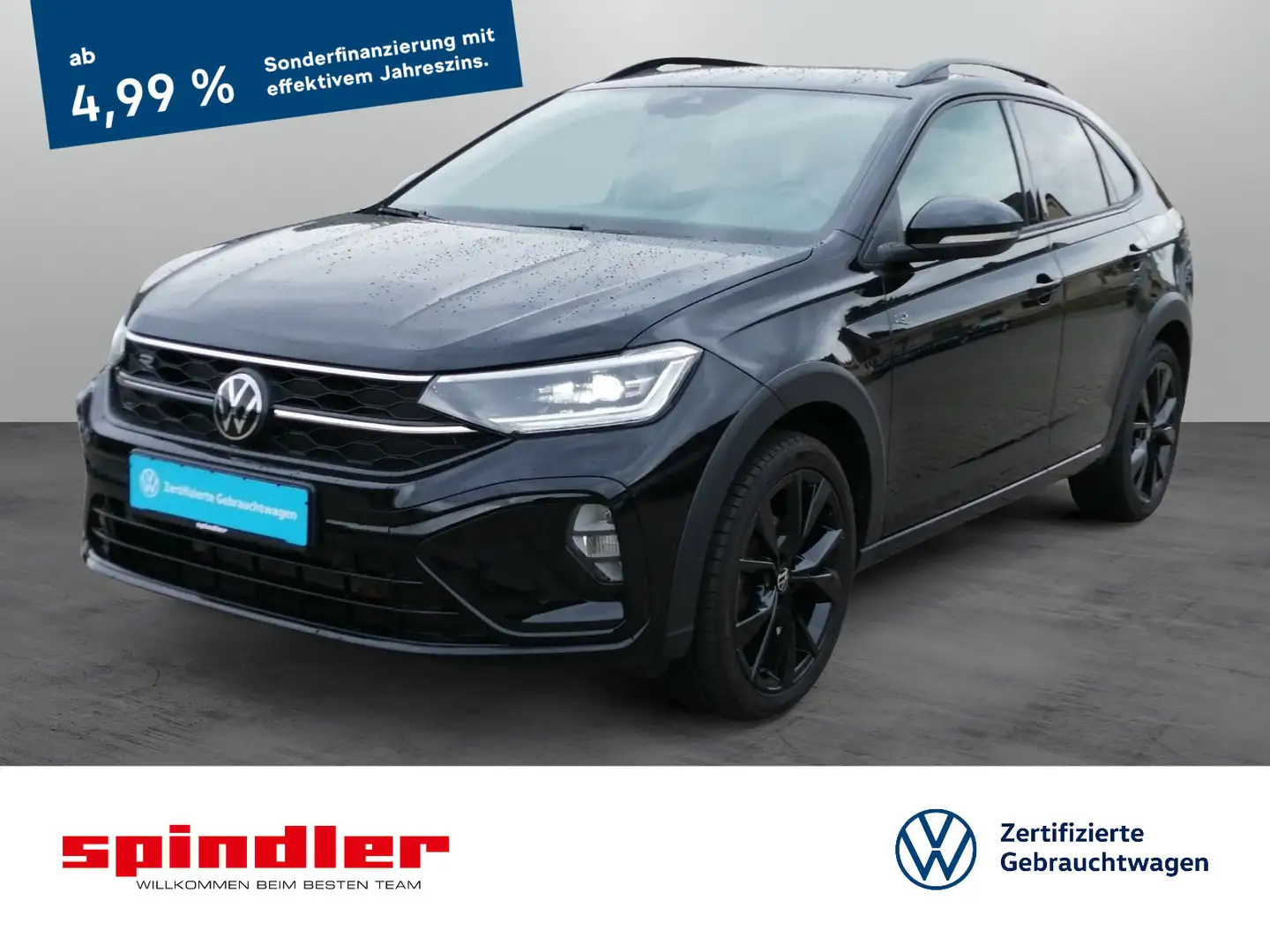 Volkswagen Taigo R-Line Black 1.5TSI DSG / Matrix, AHK, RFK Schwarz - 1