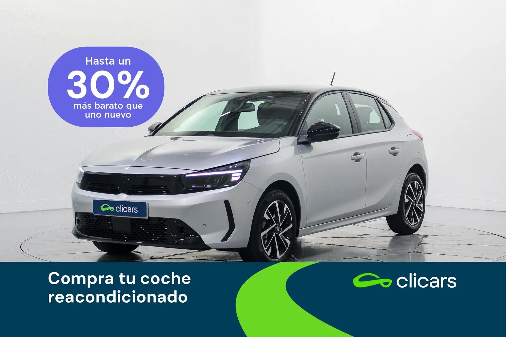 Opel Corsa 1.2T XHL S/S GS 100 Argent - 1