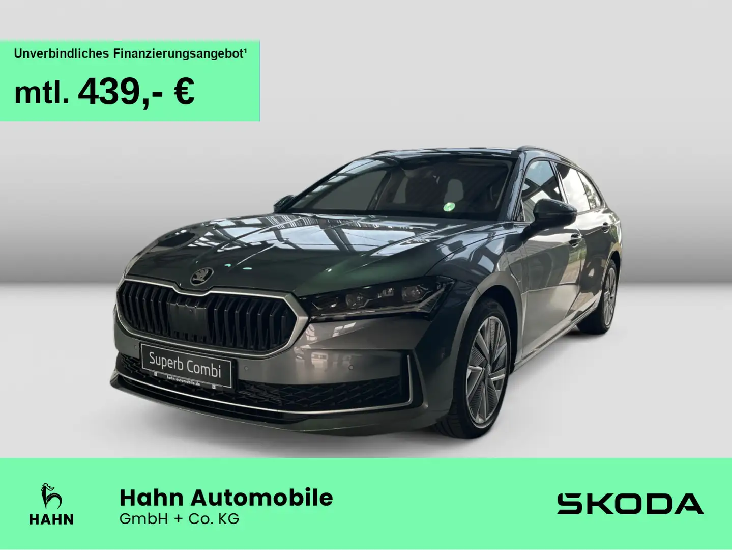 Skoda Superb Combi Selection 1,5TSI iV Pano Canton AHK Grau - 1