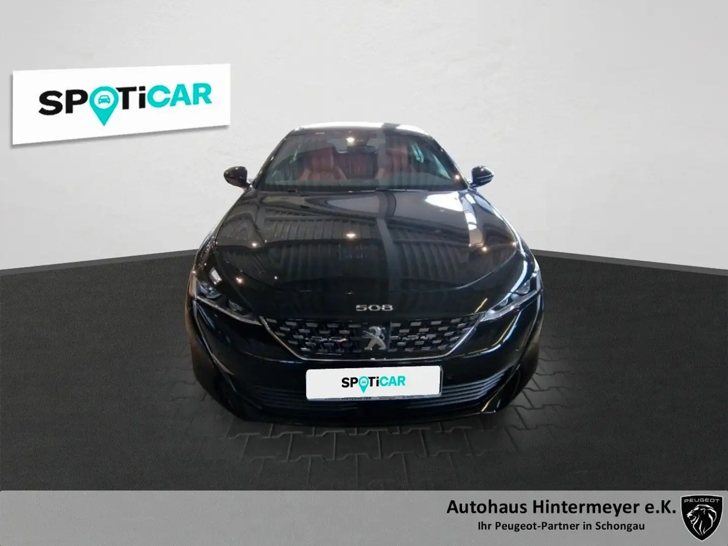 Peugeot 508 Hybrid 225 GT-Pack Schwarz - 2