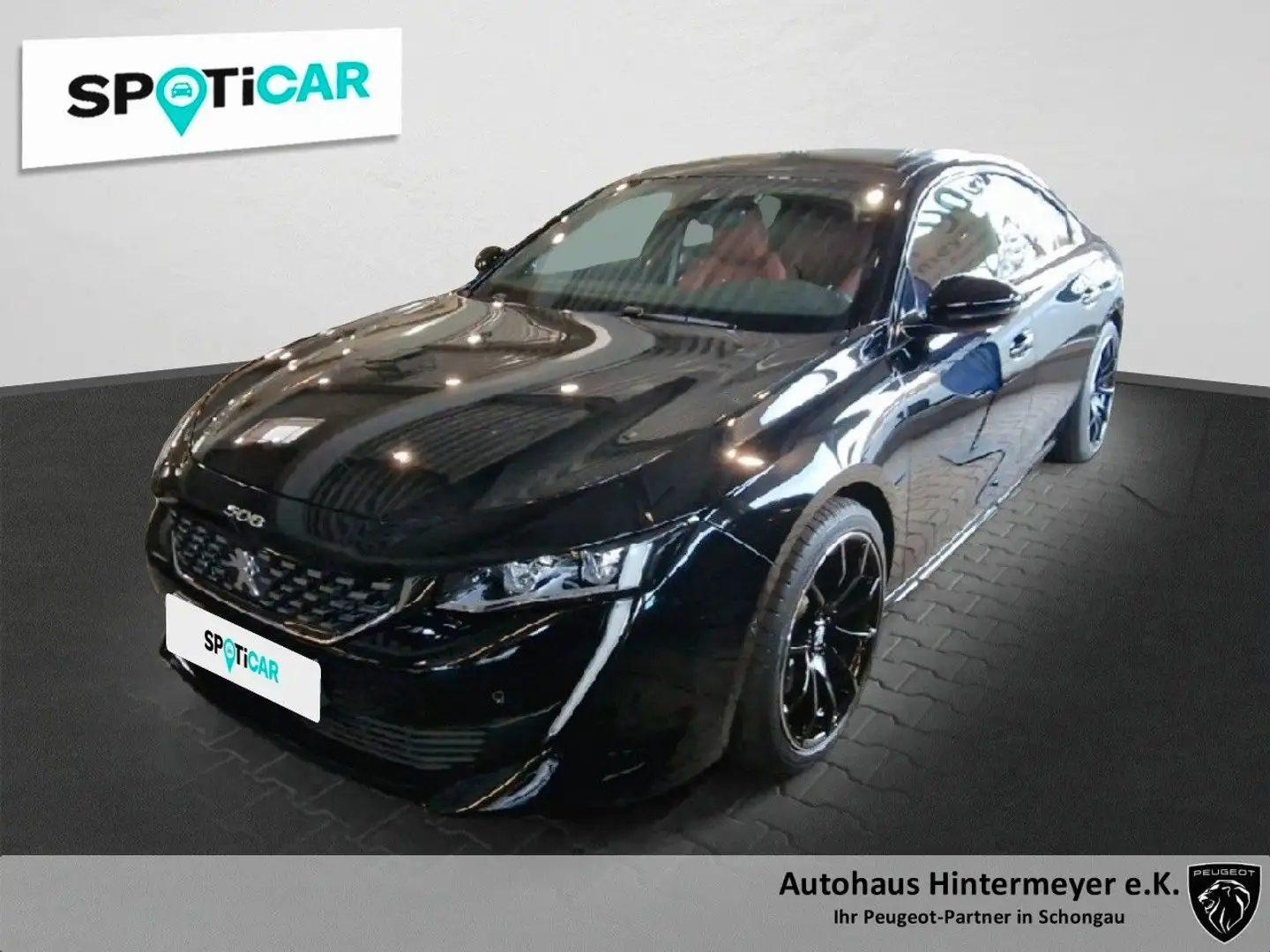 Peugeot 508 Hybrid 225 GT-Pack Schwarz - 1