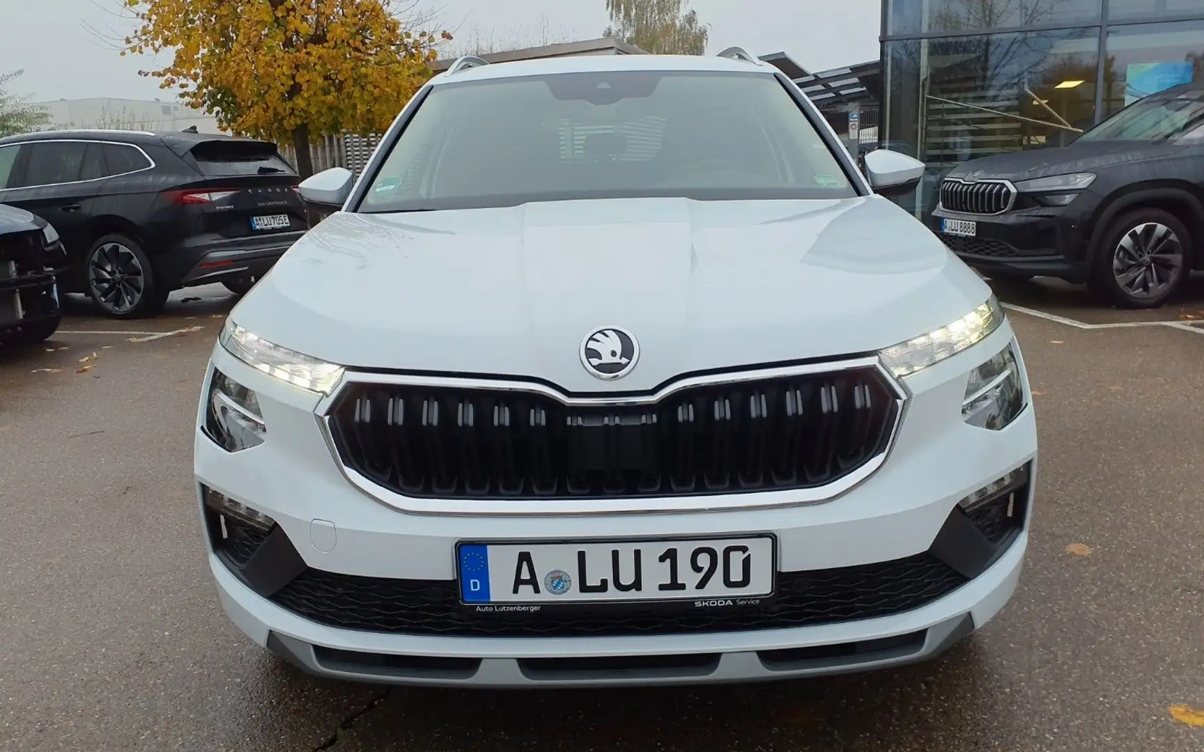 Skoda Kamiq Selection 1.5 TSI DSG Lodge Kamera Kessy Blanc - 2