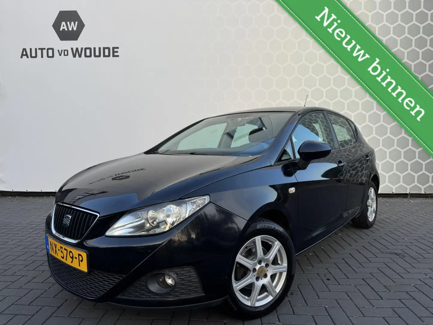 SEAT Ibiza 1.4 Sport-up Stoelverwarming Cruise control Airco Zwart - 1