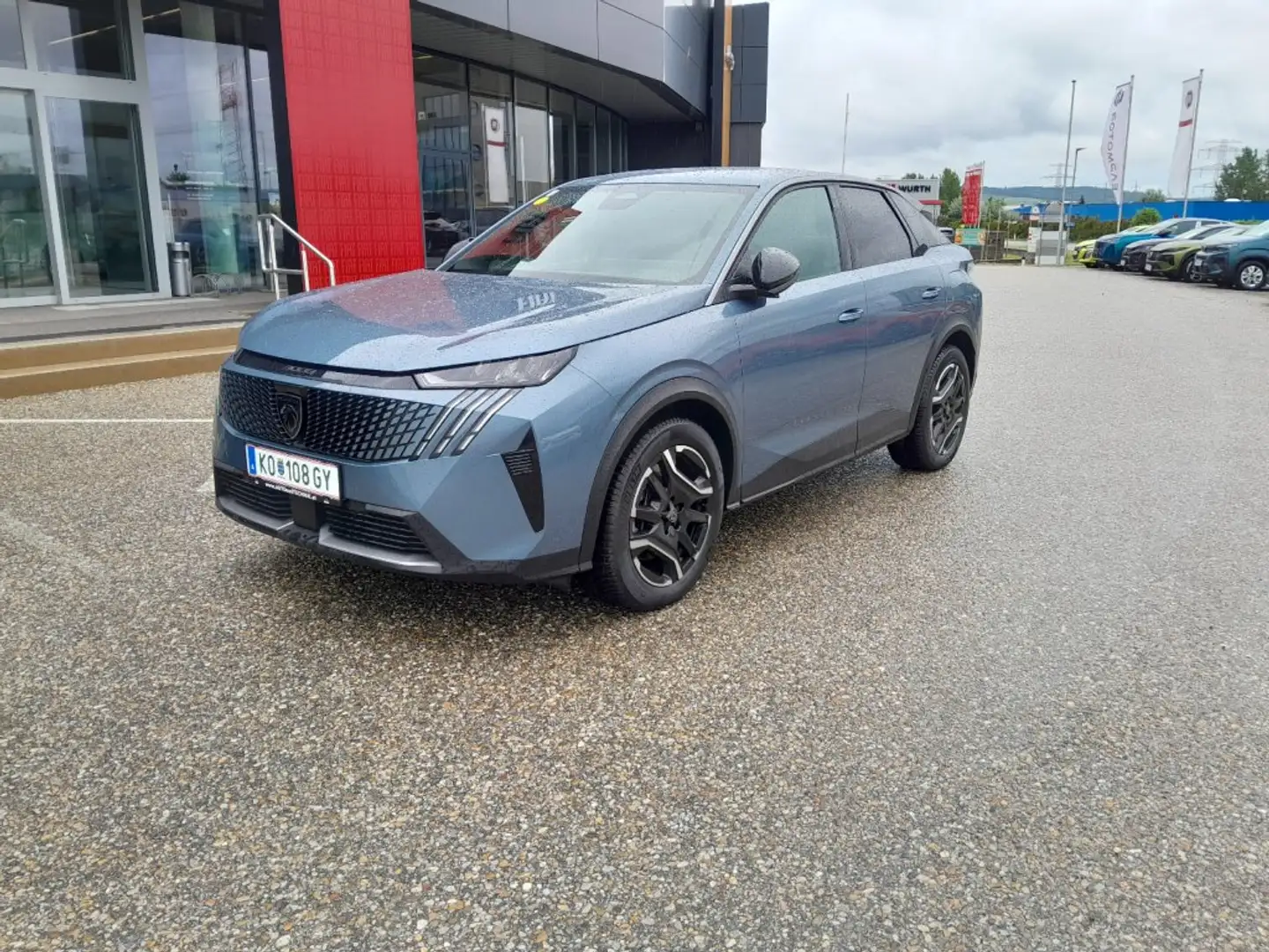 Peugeot 3008 E-3008 ALLURE Elektromotor 210 - Batterie 73 kWh Blau - 1