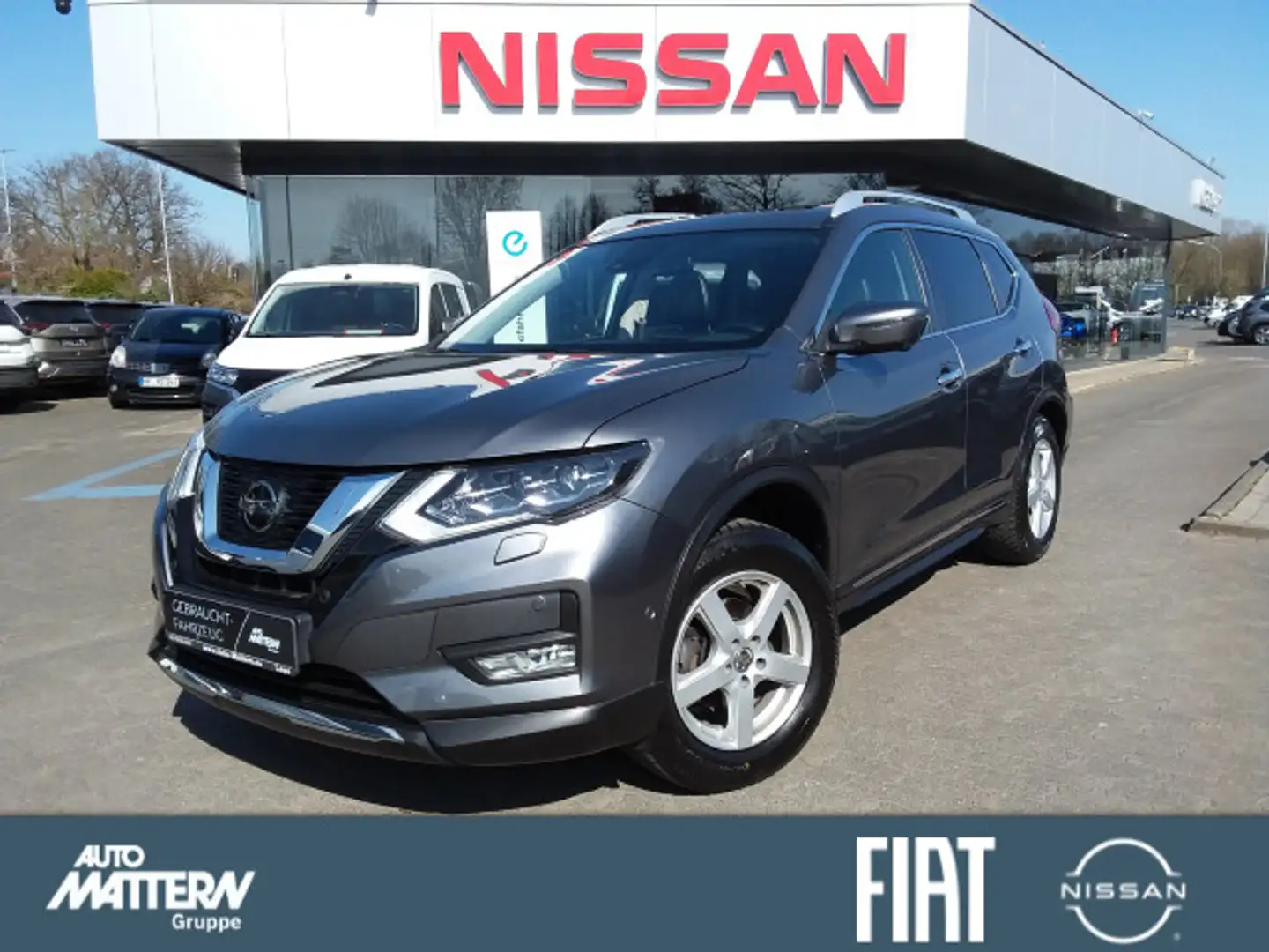 Nissan X-Trail 360°|NAVI|Klimaaut.|SHZ|PDC|LED|AHK Grau - 1