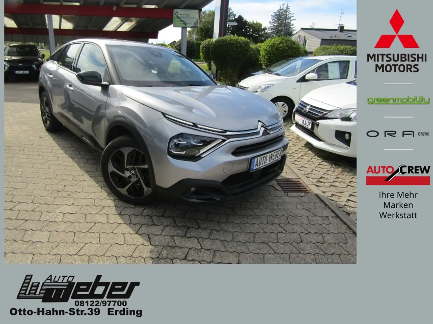 Citroen C4 Feel Pack 1.2 PureTech 130 NAVI SHZ GRA Gris - 1