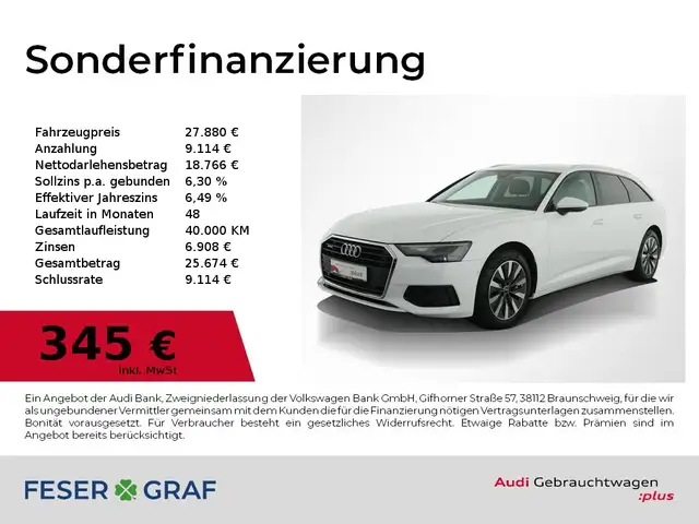 Audi A6 Avant 50 TFSI e qu Navi,LED,AHK