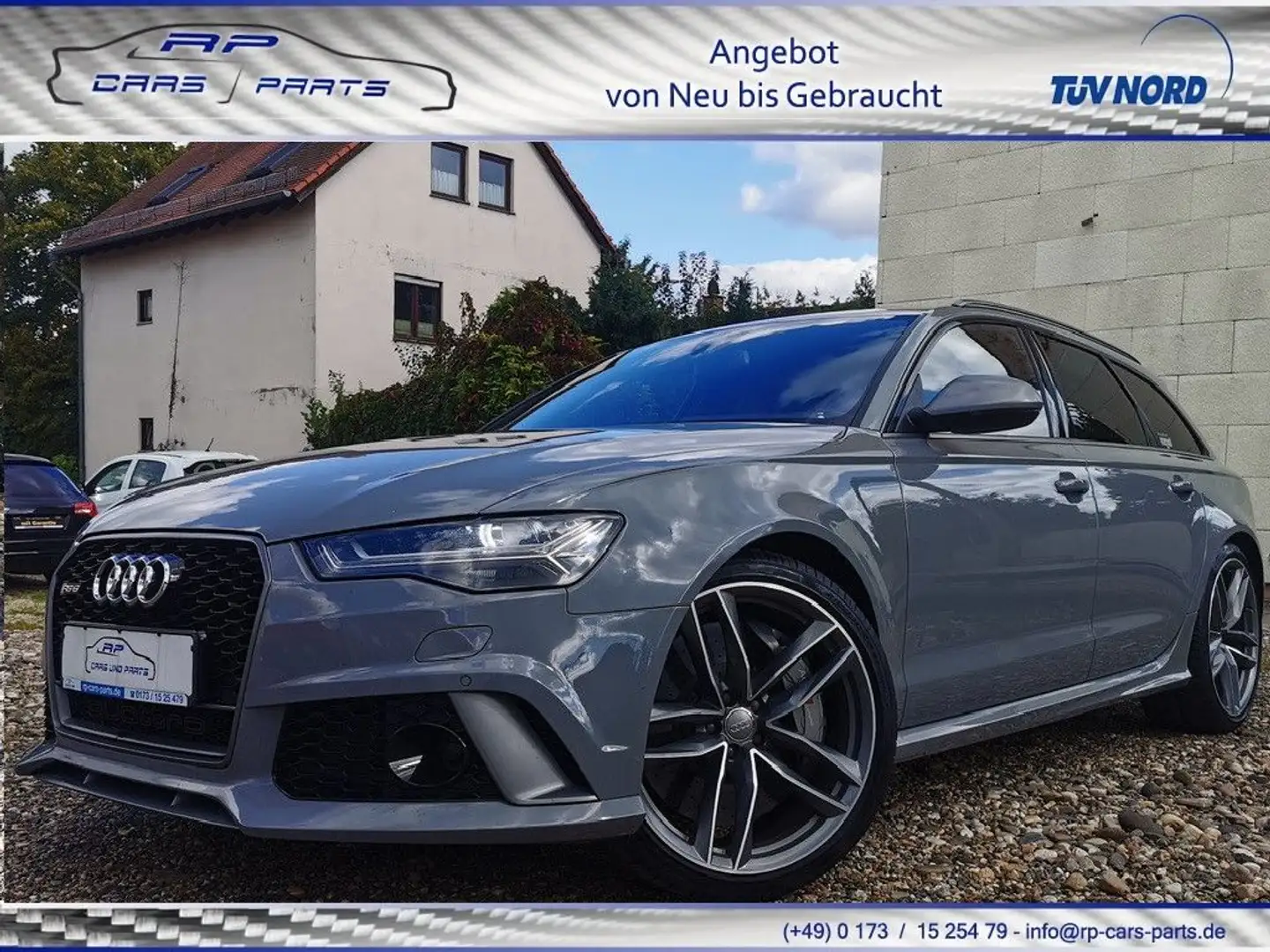 Audi RS6 Performance#Akrapovic#Keramic#Headup#LED#B&O Grau - 1