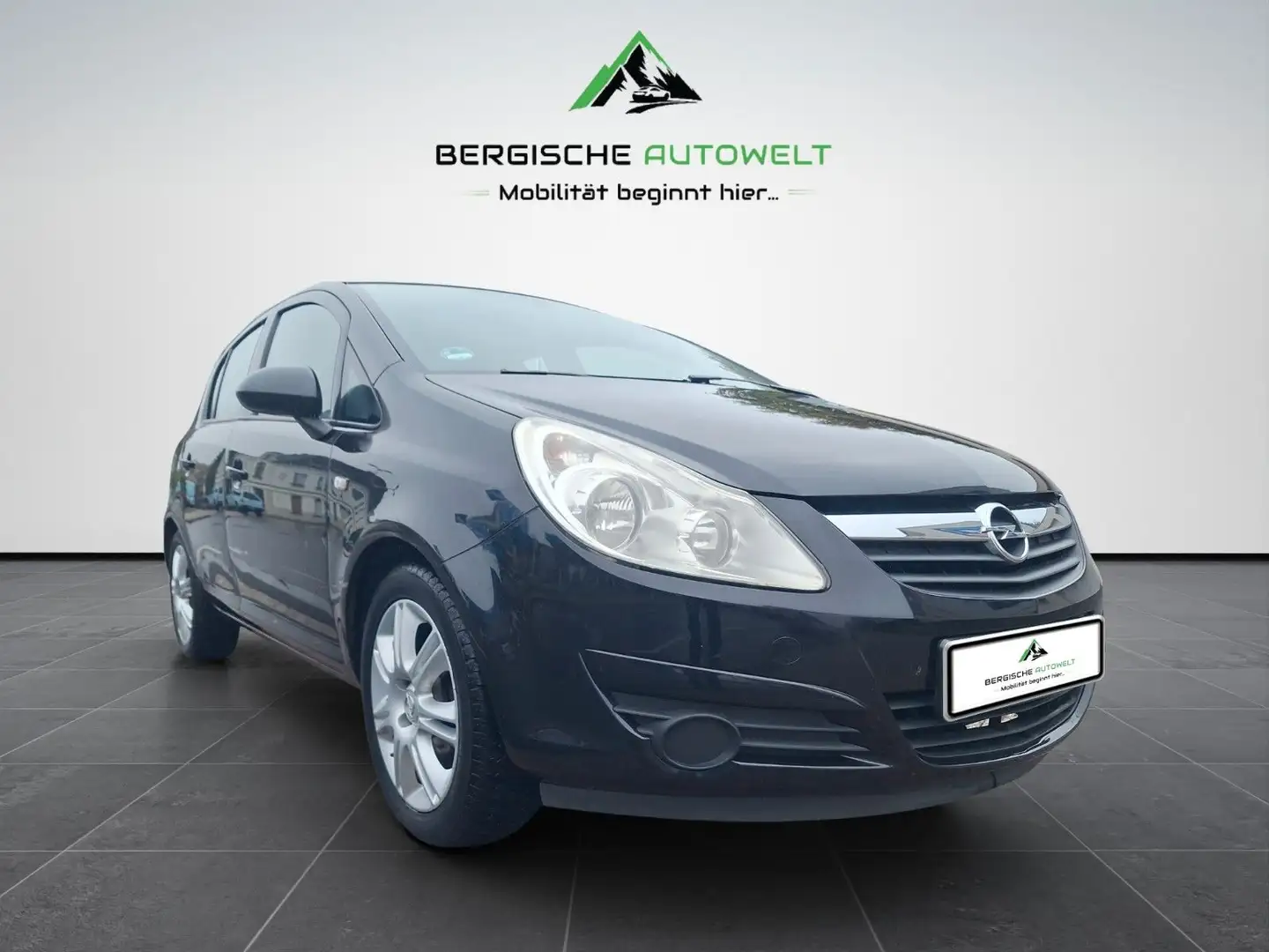 Opel Corsa 1.2 Twinport 5TRG/ TÜV/KLIMA/ALU/ALLWETTER Schwarz - 1