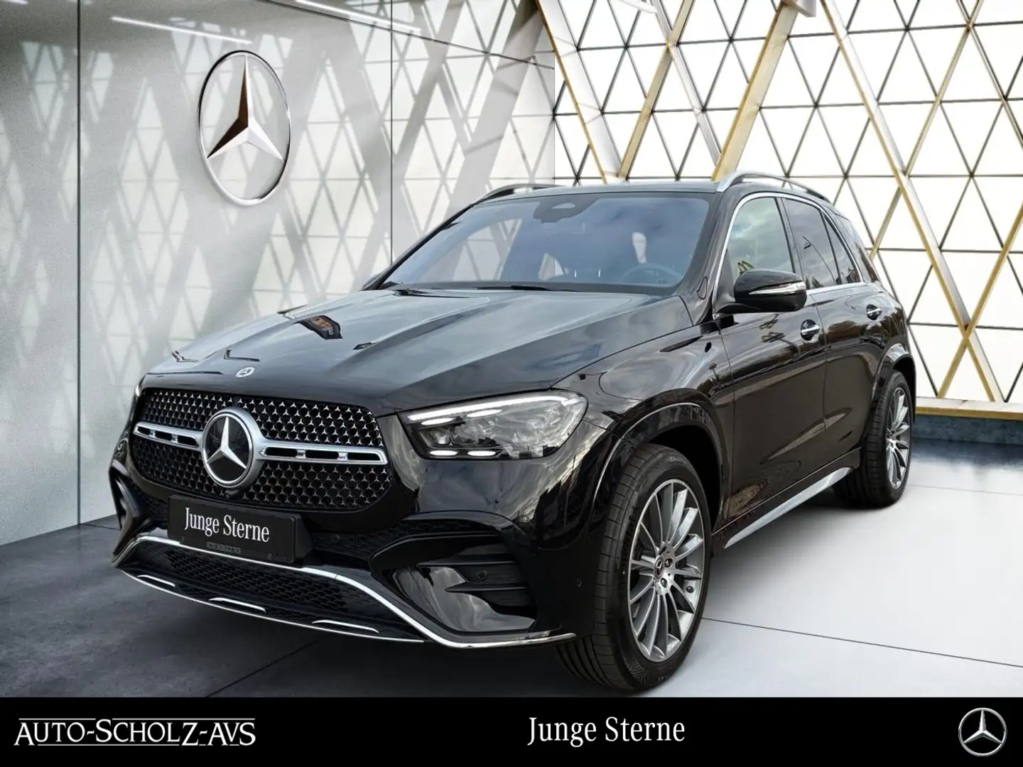 Mercedes-Benz GLE 450 d 4MATIC AMG AHK*Pano*Burmester*HUD*360° Schwarz - 1