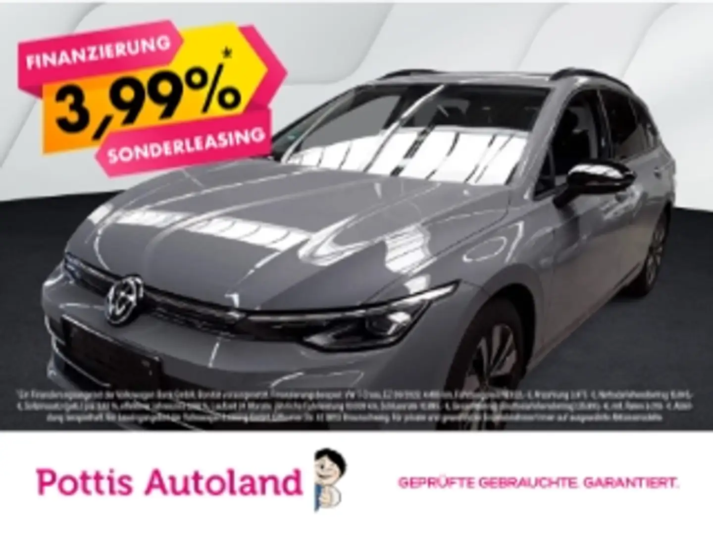 Volkswagen Golf Variant 1.5 TSI GOAL NAVI AHK KAMERA PDC Grau - 1