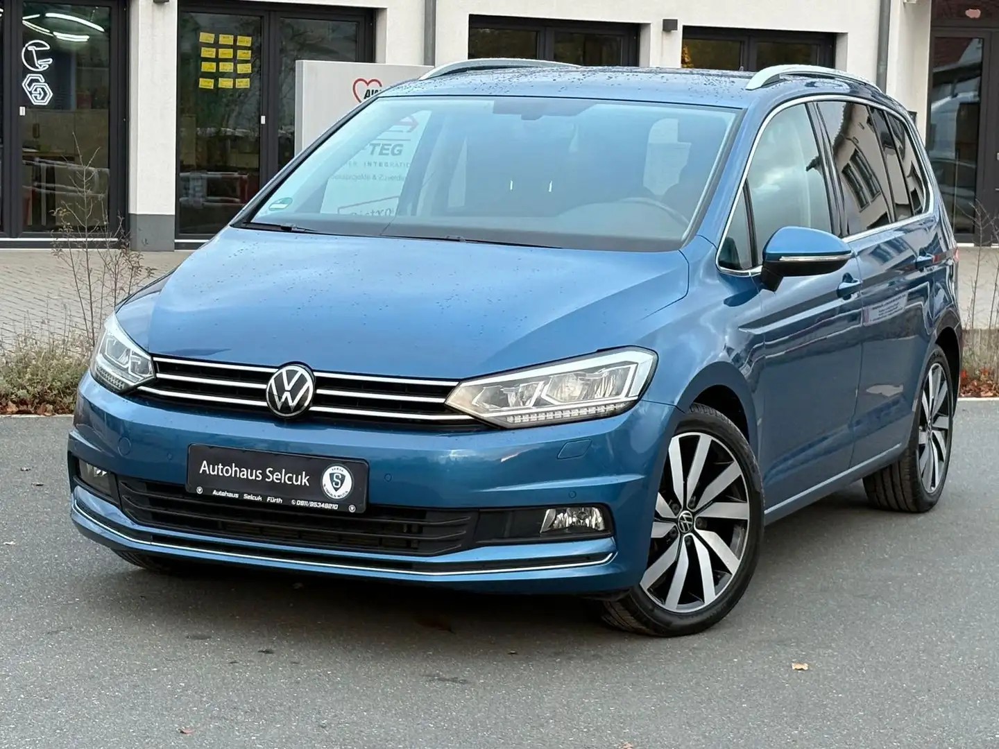 Volkswagen Touran Highline BMT/Start-Stopp *ACC*LED*Virtual* Blau - 1